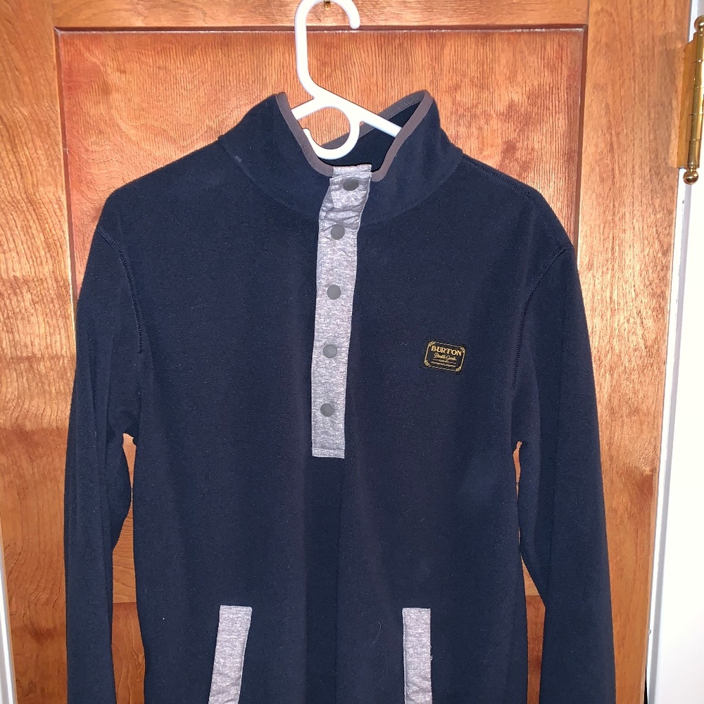Barely Worn! Burton Button Up Fleece